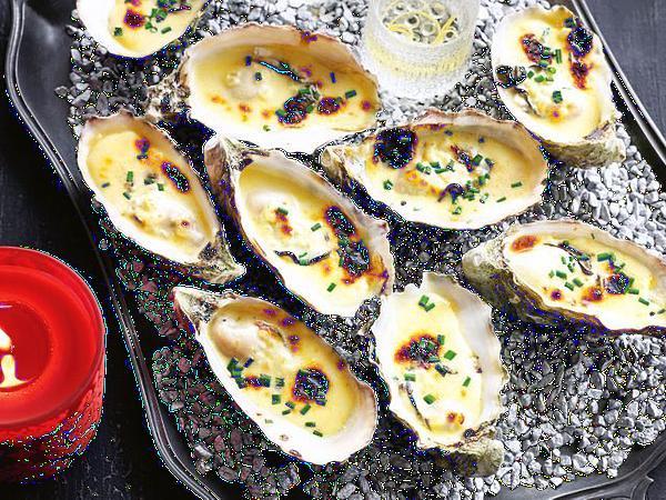 Champagne Oysters