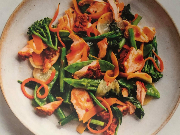 Salmon Stirfry